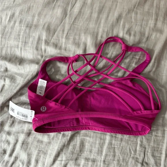 Lululemon Free to Be Bra Wild Ripened Raspberry - Picture 4 of 4